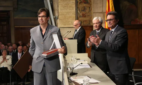 El Casino Llagosterenc recull la Creu de Sant Jordi
