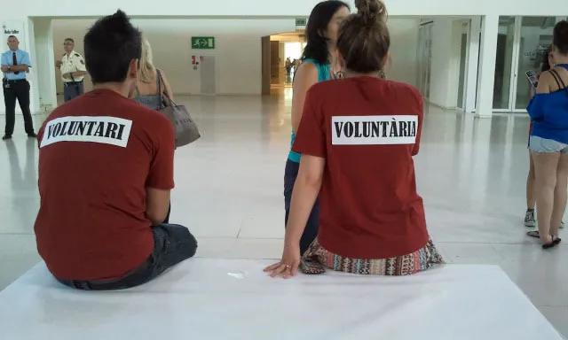Voluntaris. Font: Gina Escoda (MNAC) (Flickr)