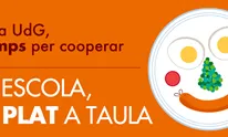 Imatge campanya "A l'escola un plat a taula"