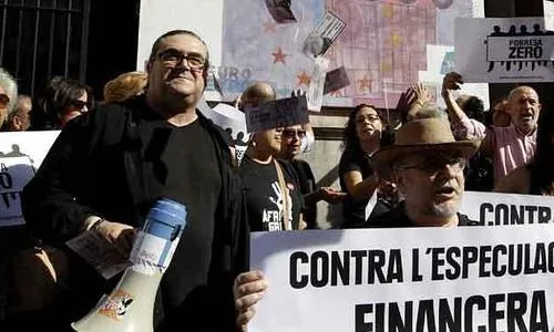 Acte de la plataforma Pobresa Zero. Font: pobresazero.org