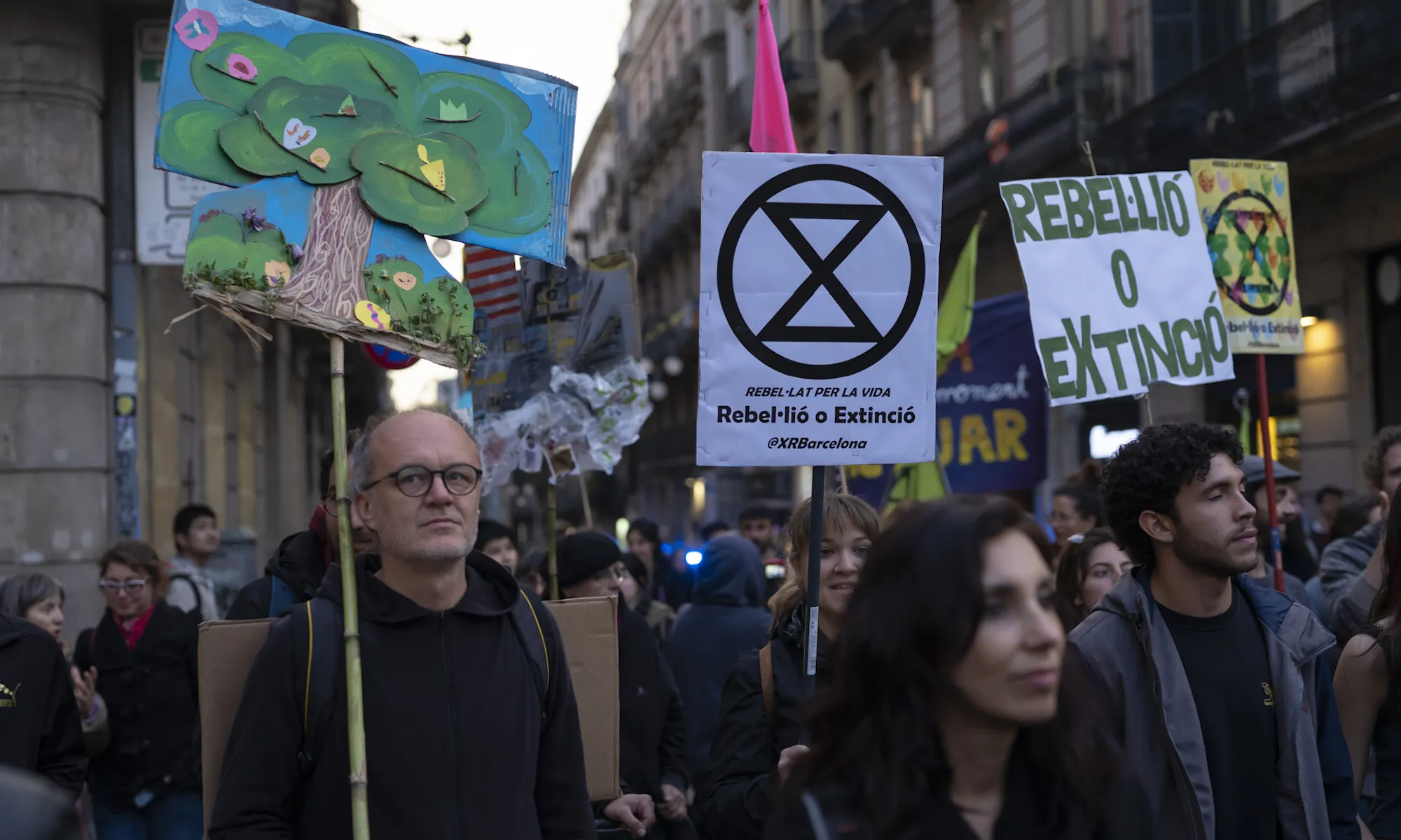 Manifestació Rebel·lió o Extinció